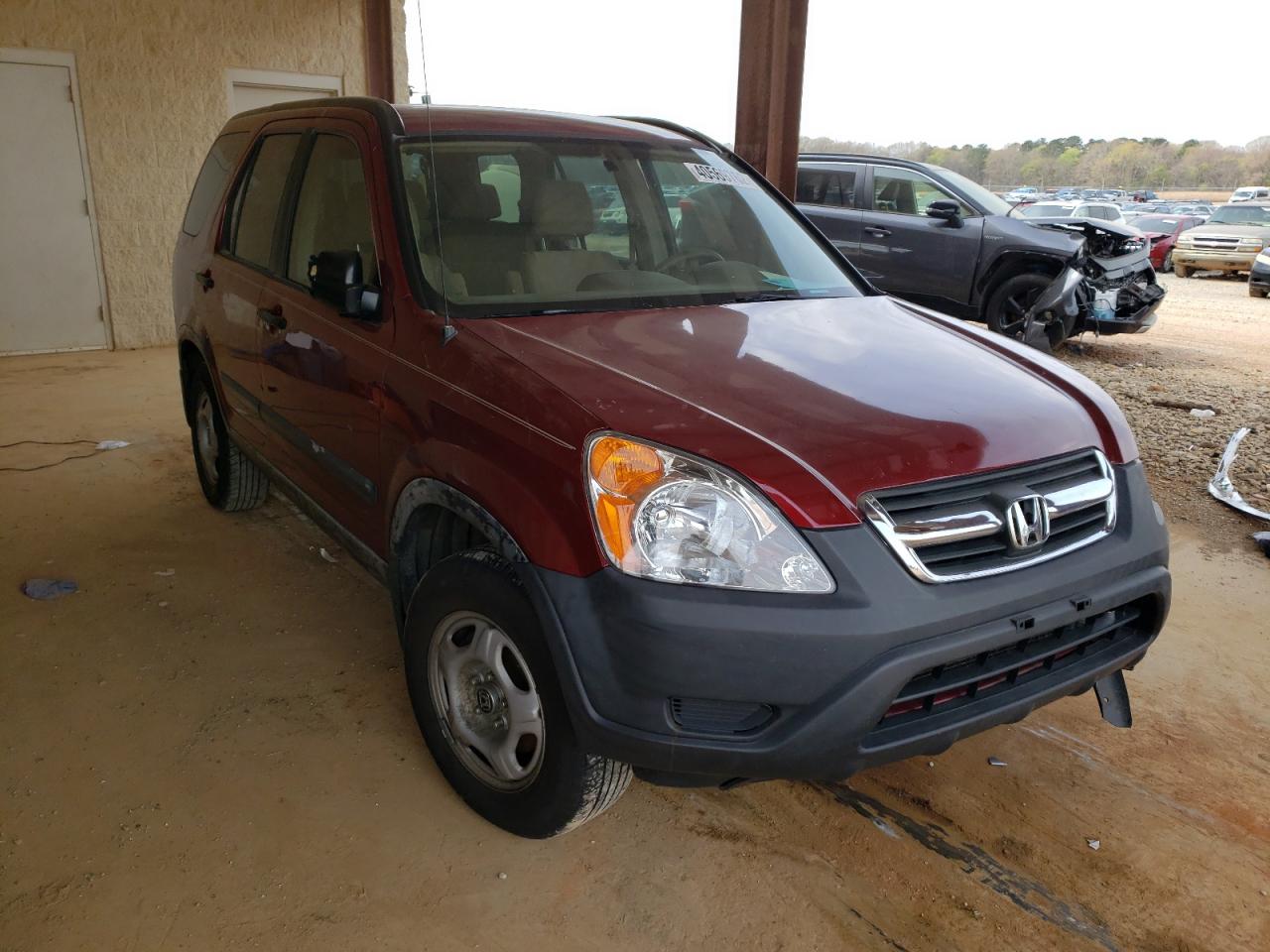 HONDA CR-V LX 2002 with VIN JHLRD68422C018042 - Photo from auction
