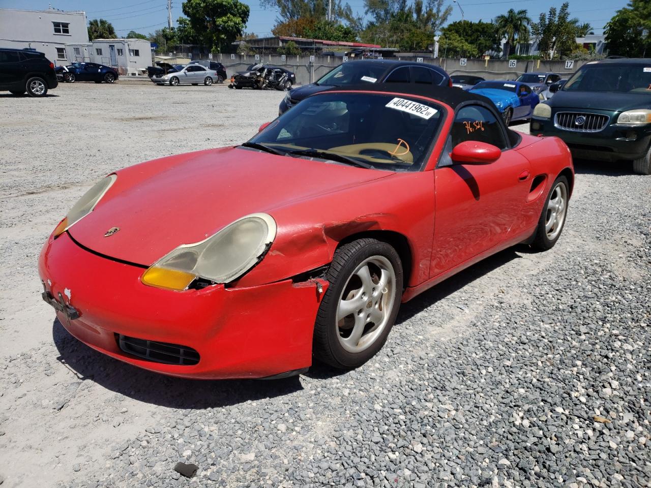 Photo 2 from auction – 1999 PORSCHE BOXSTER with VIN WP0CA2983XU621914