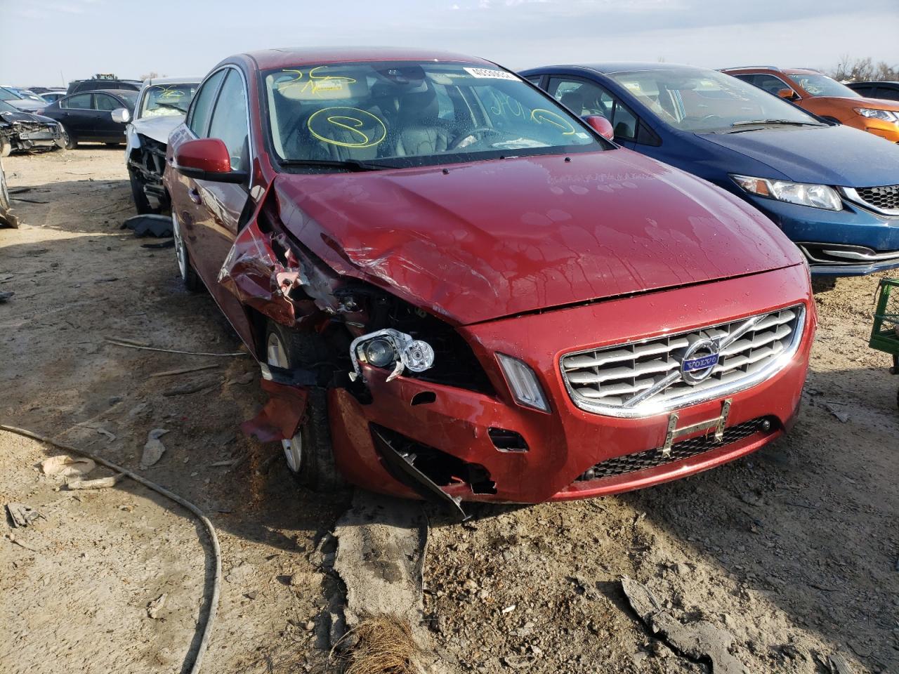 Photo 1 from auction – 2013 VOLVO S60 T5 with VIN YV1612FS6D2205063