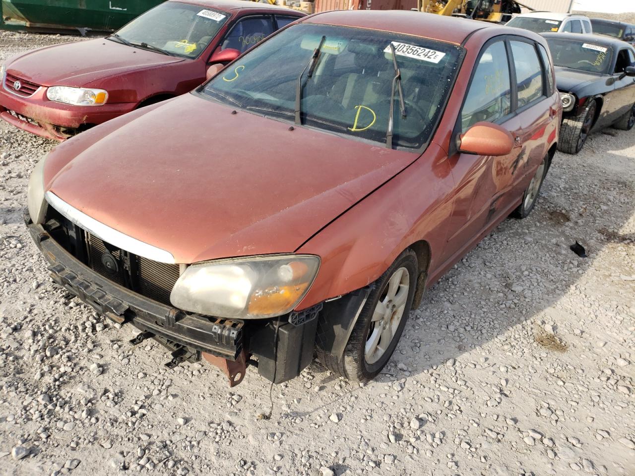 Photo 2 from auction – 2009 KIA SPECTRA SX with VIN KNAFE241X95023955