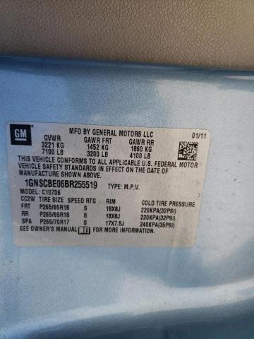 Photo 10 from auction – 2011 CHEVROLET TAHOE C150 with VIN 1GNSCBE06BR255519