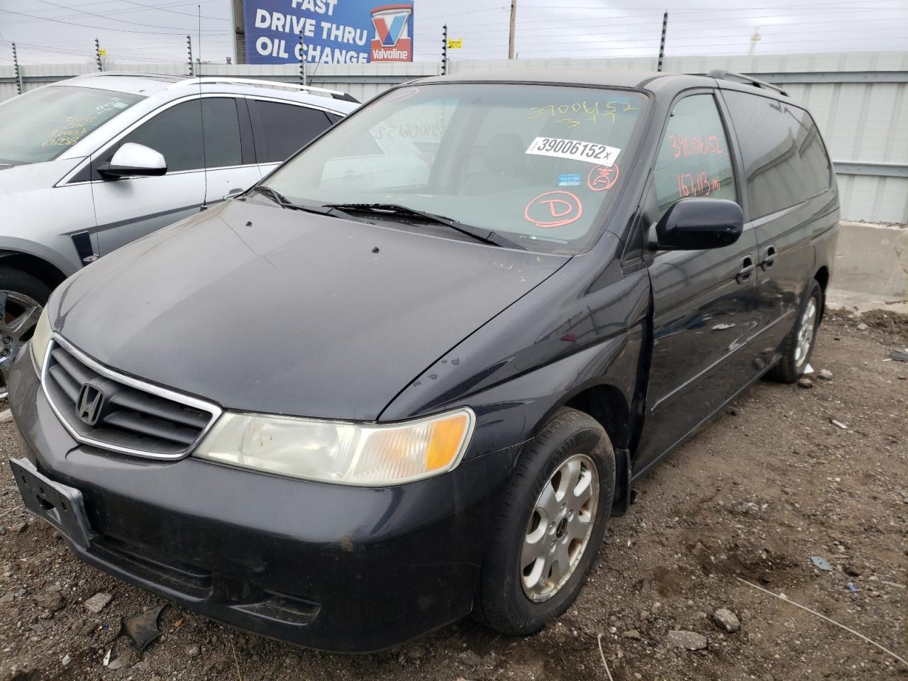 Photo 2 from auction – 2003 HONDA ODYSSEY EX with VIN 5FNRL18963B126487