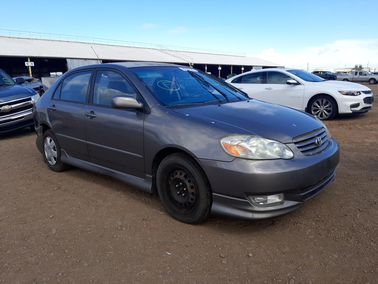 TOYOTA COROLLA CE 2004 with VIN 1NXBR32E04Z229491 - Photo from auction