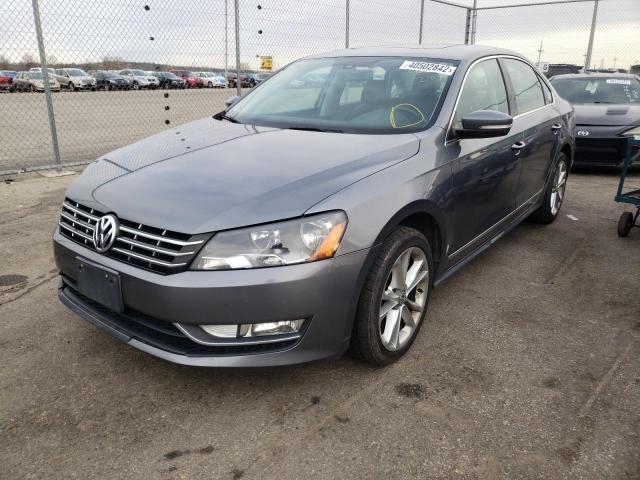 Photo 2 from auction – 2014 VOLKSWAGEN PASSAT SE with VIN 1VWBN7A33EC016465