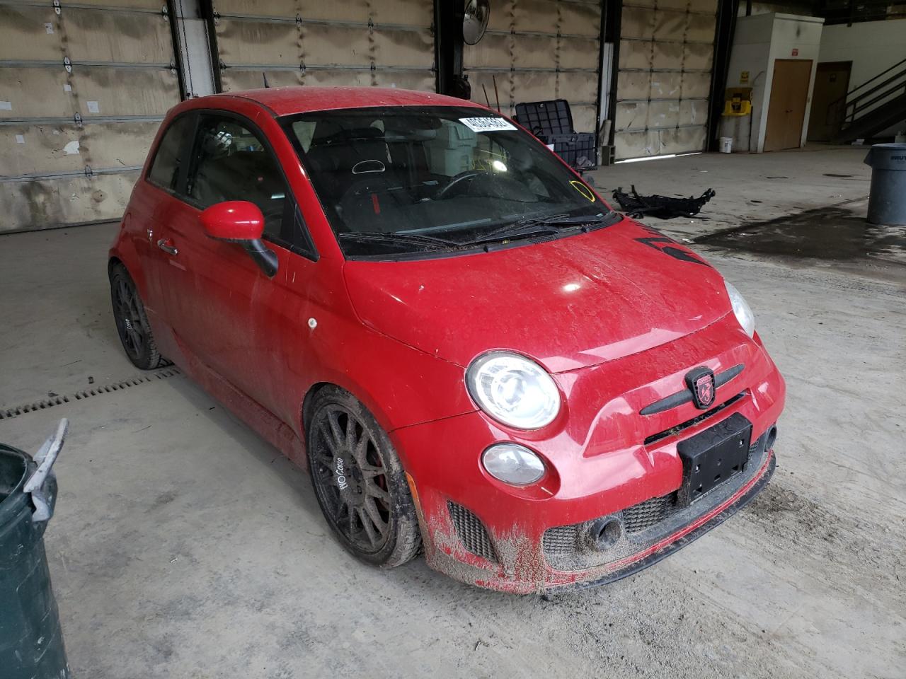 FIAT 500 ABARTH 2015 with VIN 3C3CFFFH4FT586083 - Photo from auction