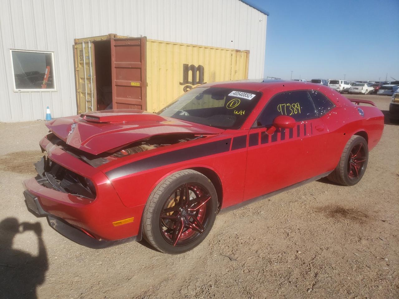 Photo 2 from auction – 2012 DODGE CHALLENGER with VIN 2C3CDYBT8CH254986