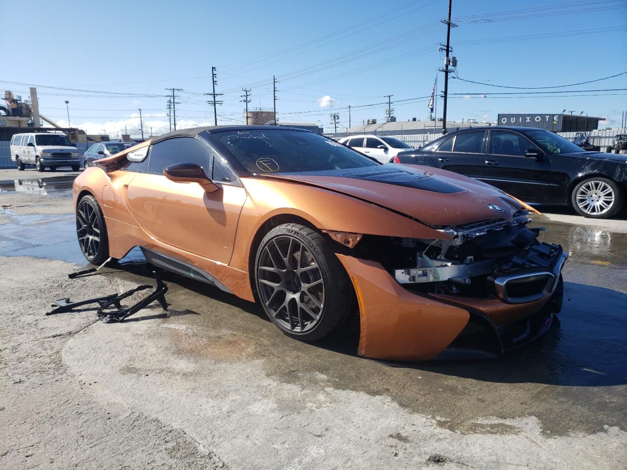 BMW I8 2019 with VIN WBY2Z6C5XK7D38462 - Photo from auction