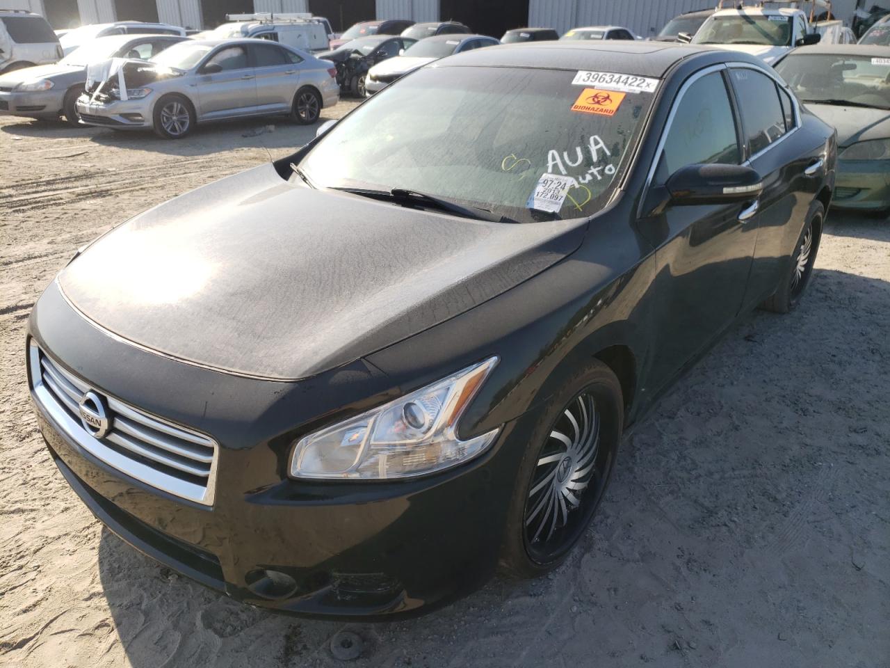 Photo 2 from auction – 2013 NISSAN MAXIMA S with VIN 1N4AA5AP4DC829044