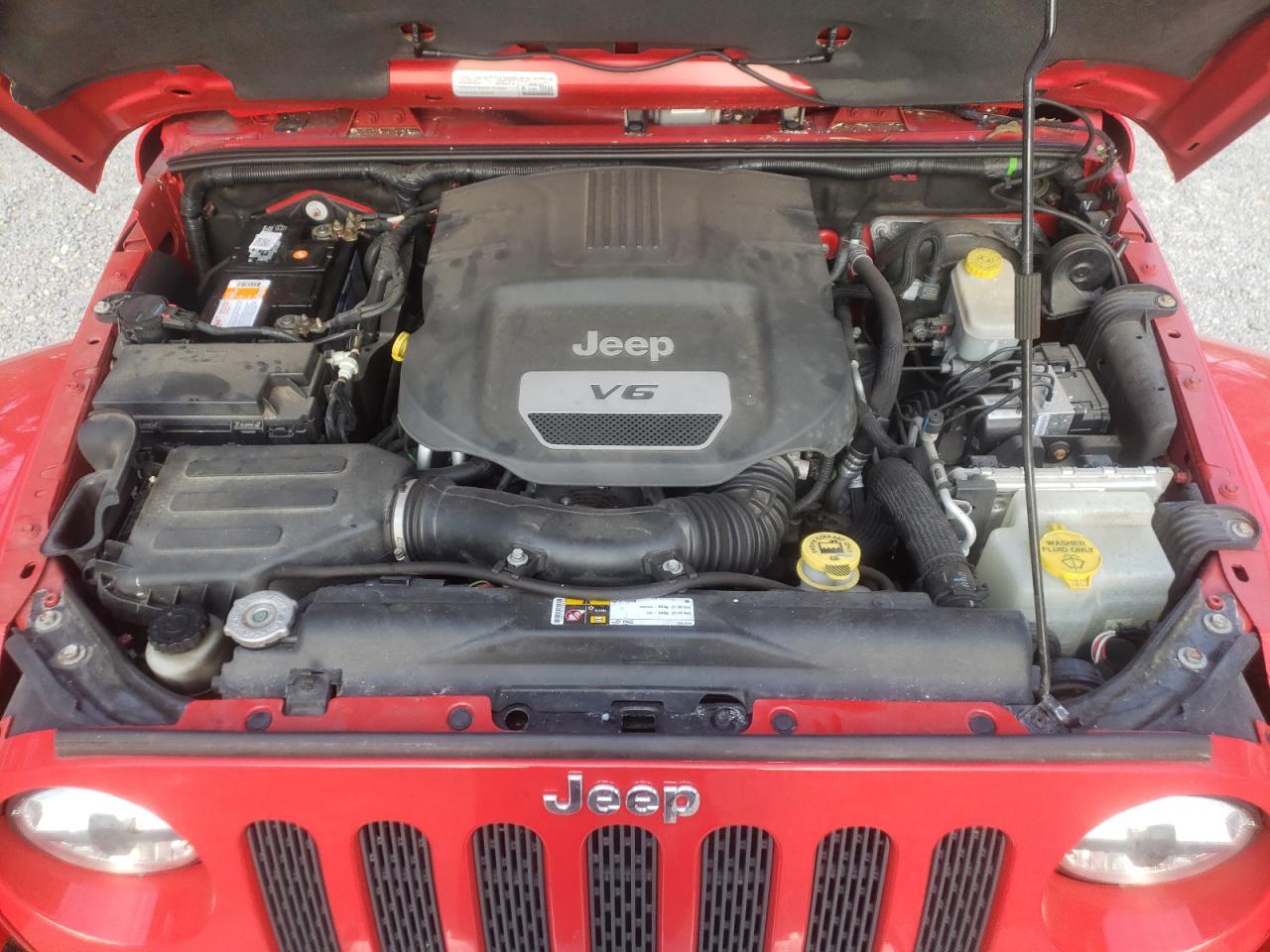 Photo 7 from auction – 2015 JEEP WRANGLER S with VIN 1C4AJWBG5FL572476