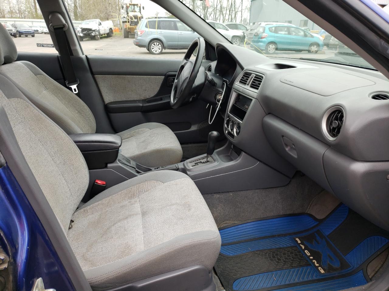 Photo 5 from auction – 2004 SUBARU IMPREZA OU with VIN JF1GG68594H801293