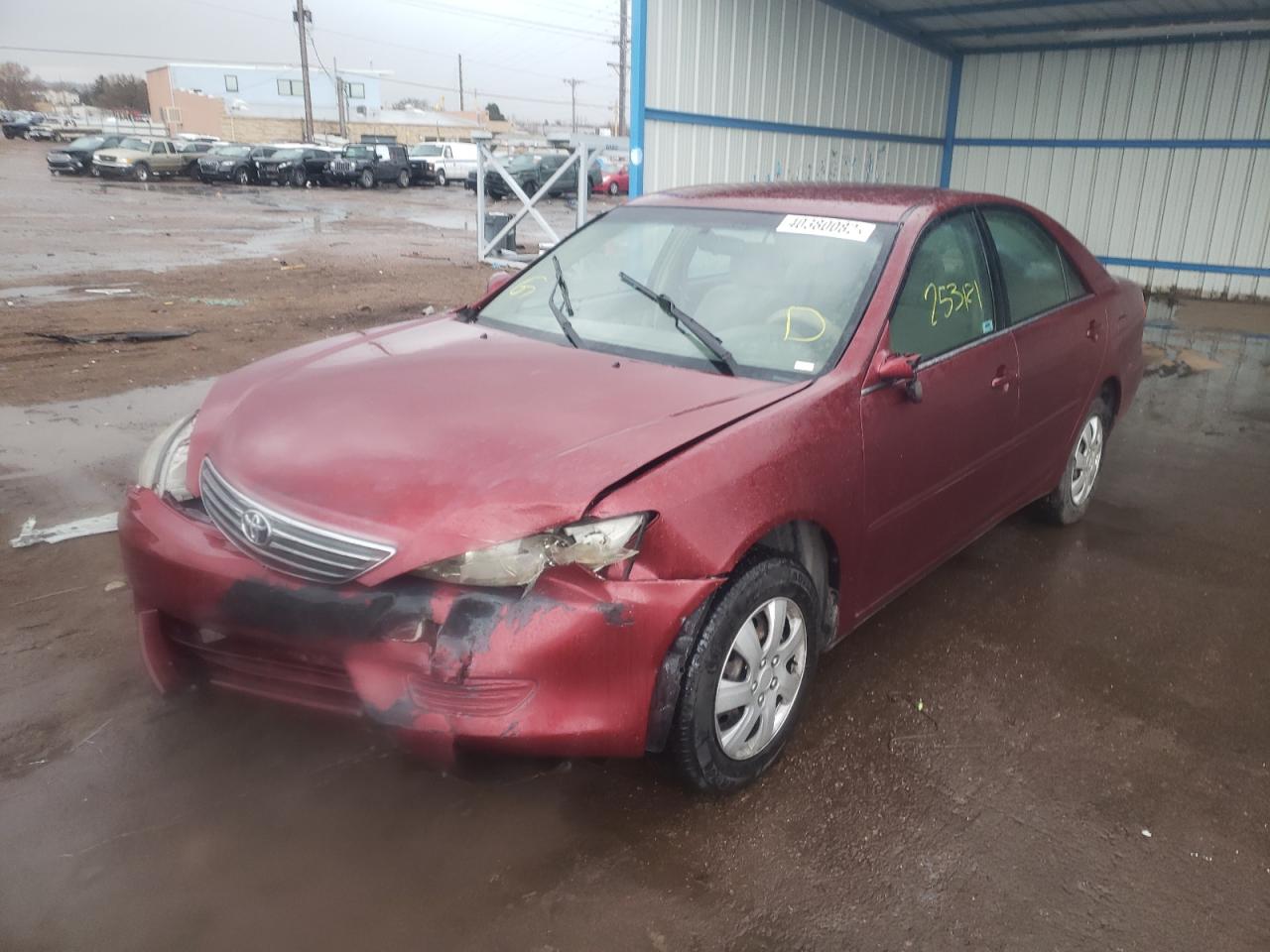 Photo 2 from auction – 2005 TOYOTA CAMRY LE with VIN 4T1BE32K55U015809