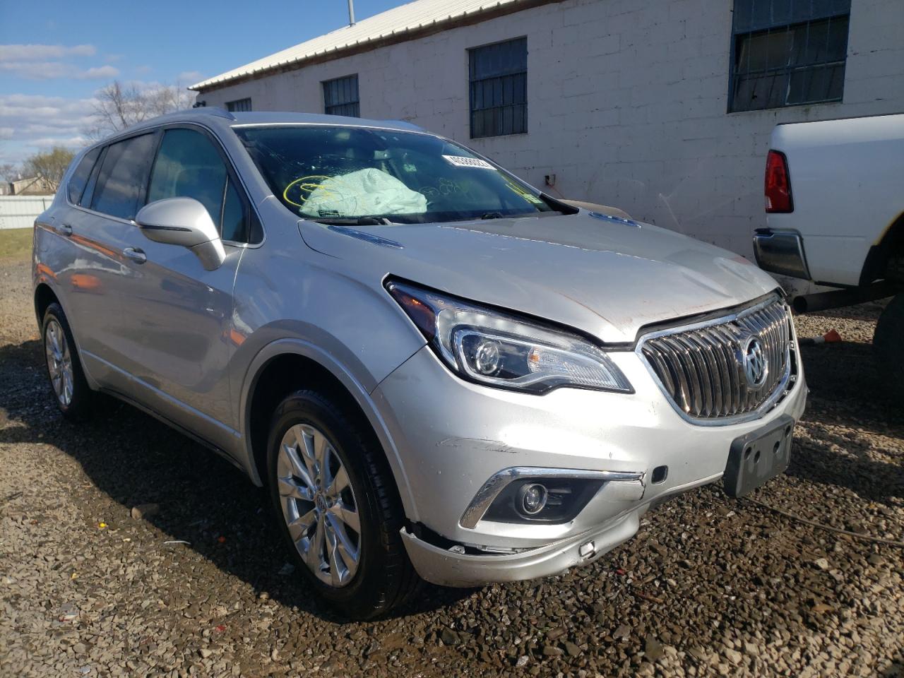 BUICK ENVISION E 2017 with VIN LRBFXDSA4HD043536 - Photo from auction