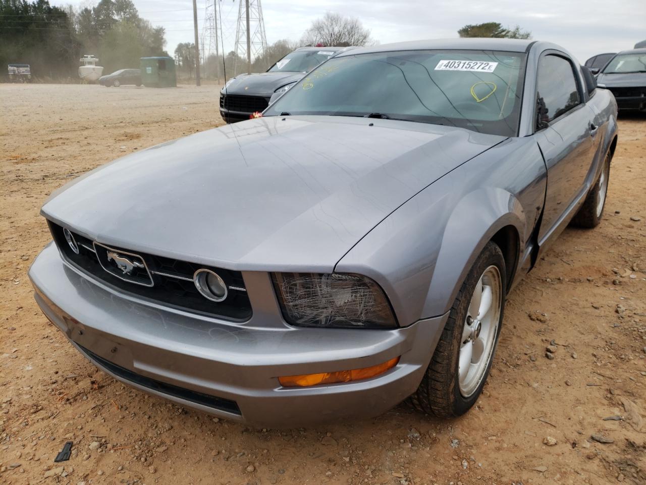 Photo 2 from auction – 2007 FORD MUSTANG with VIN 1ZVFT80N575349841