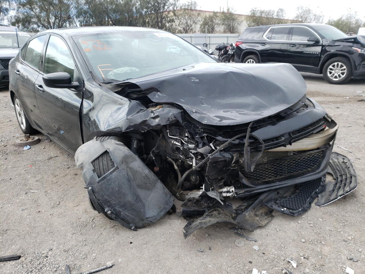 DODGE DART SXT 2015 with VIN 1C3CDFBB7FD222687 - Photo from auction
