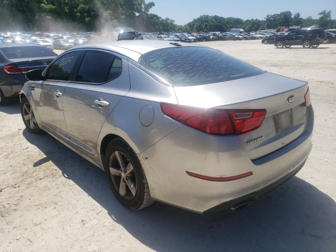 Photo 3 from auction – 2015 KIA OPTIMA LX with VIN 5XXGM4A76FG367580