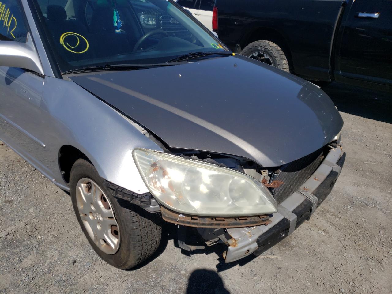 Photo 9 from auction – 2004 HONDA CIVIC EX with VIN 2HGES26724H516122