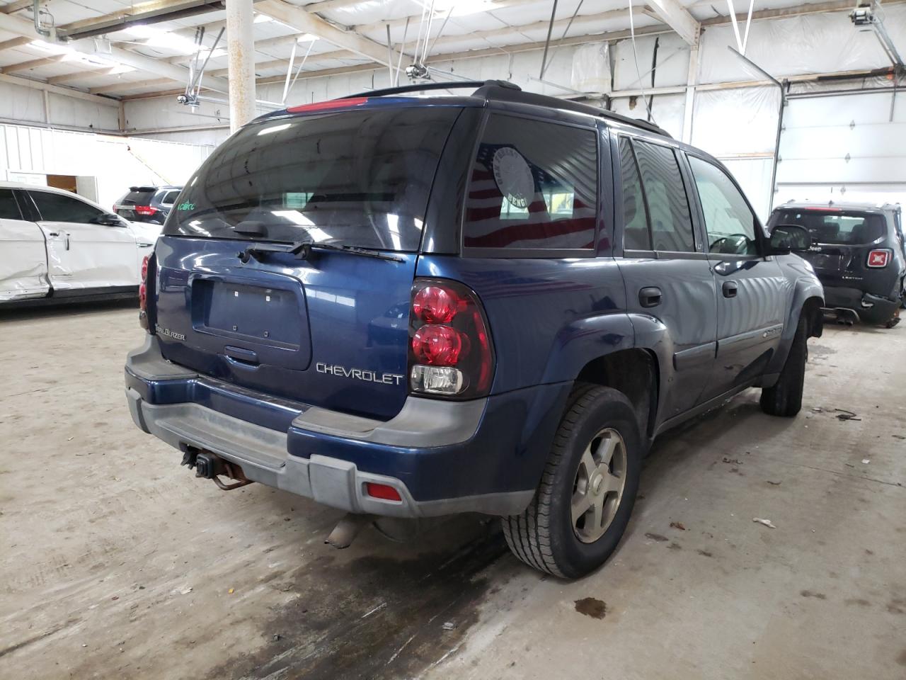 Photo 4 from auction – 2003 CHEVROLET TRAILBLAZE with VIN 1GNDT13S632333248