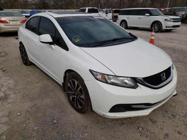 HONDA CIVIC EX 2013 with VIN 19XFB2F83DE037828 - Photo from auction