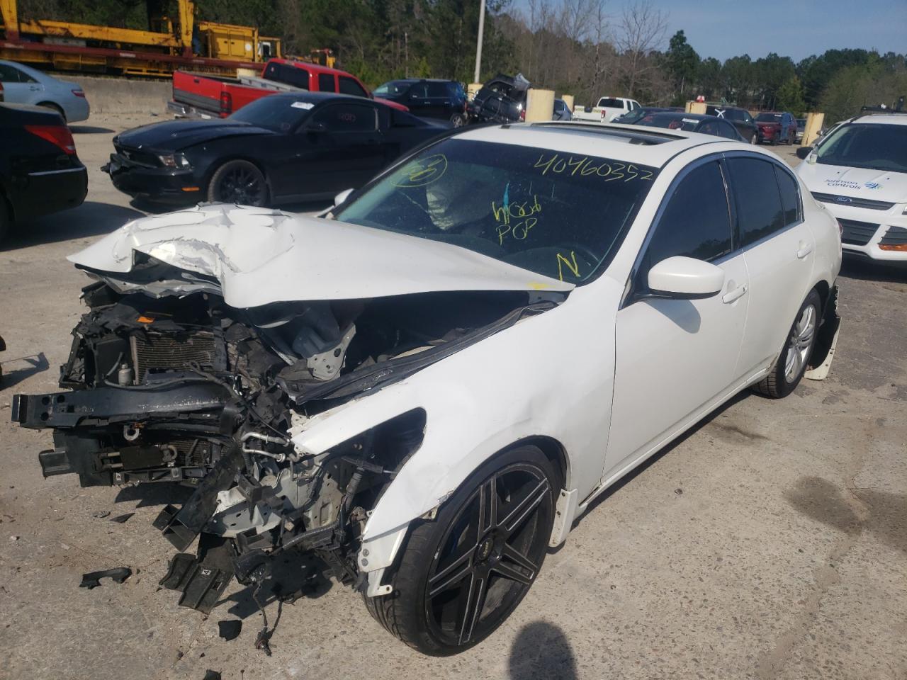 Photo 2 from auction – 2011 INFINITI G37 with VIN JN1CV6AR3BM351210