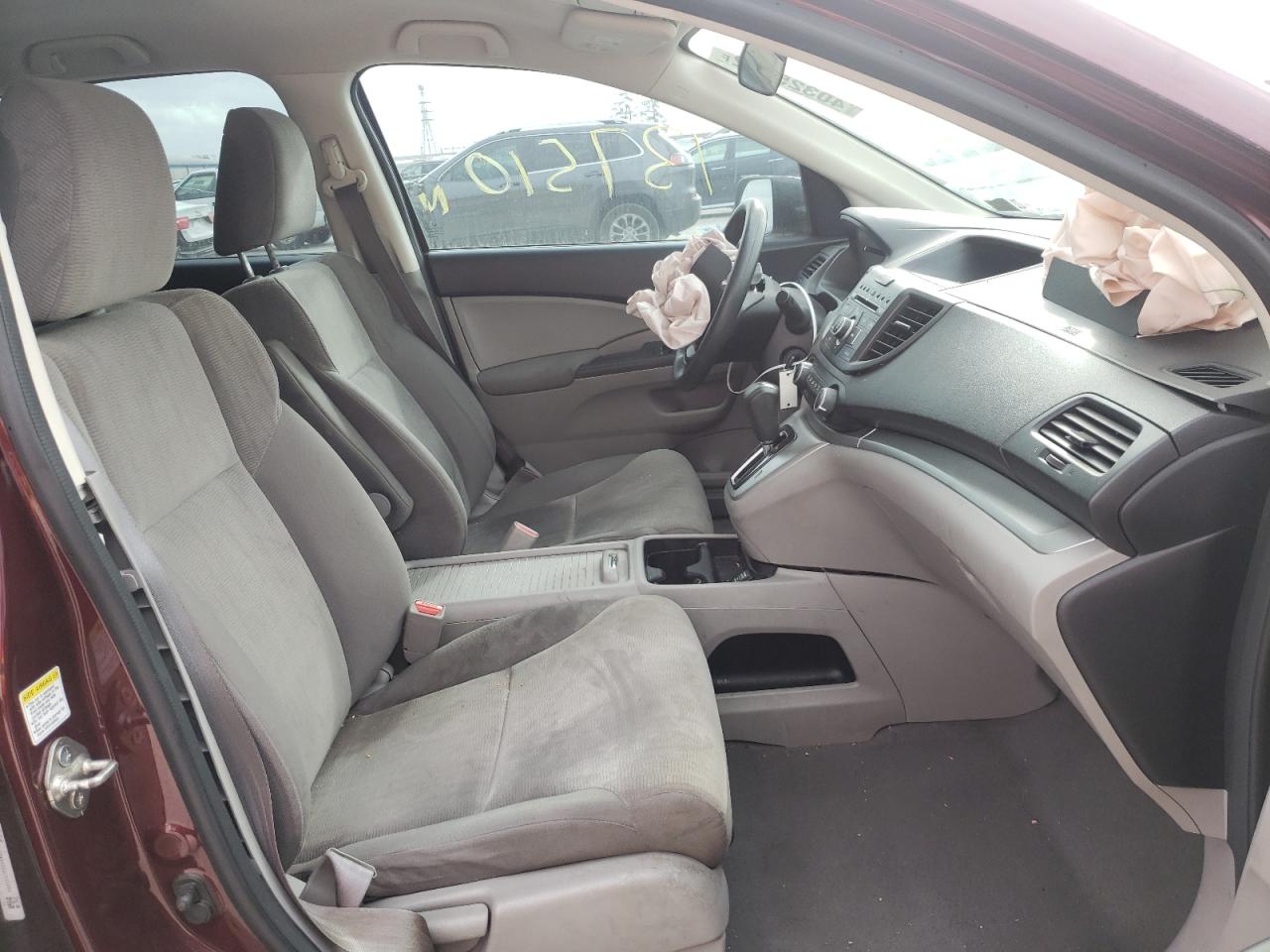 Photo 5 from auction – 2012 HONDA CR-V LX with VIN 5J6RM4H32CL033094