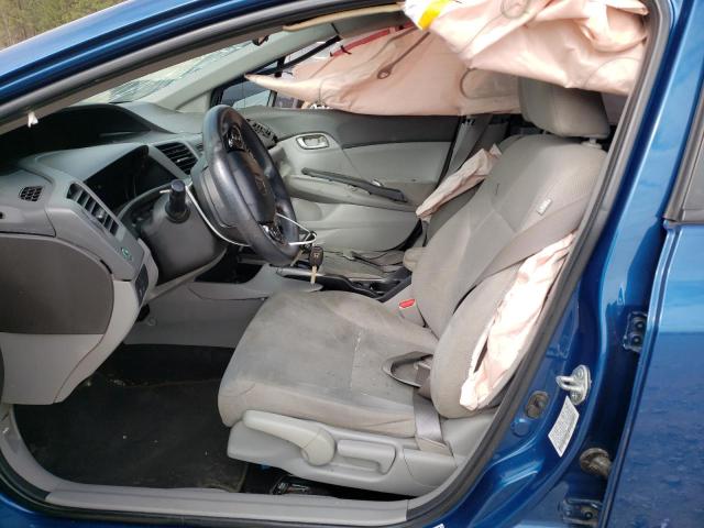 Photo 5 from auction – 2012 HONDA CIVIC LX with VIN 19XFB2F57CE075003