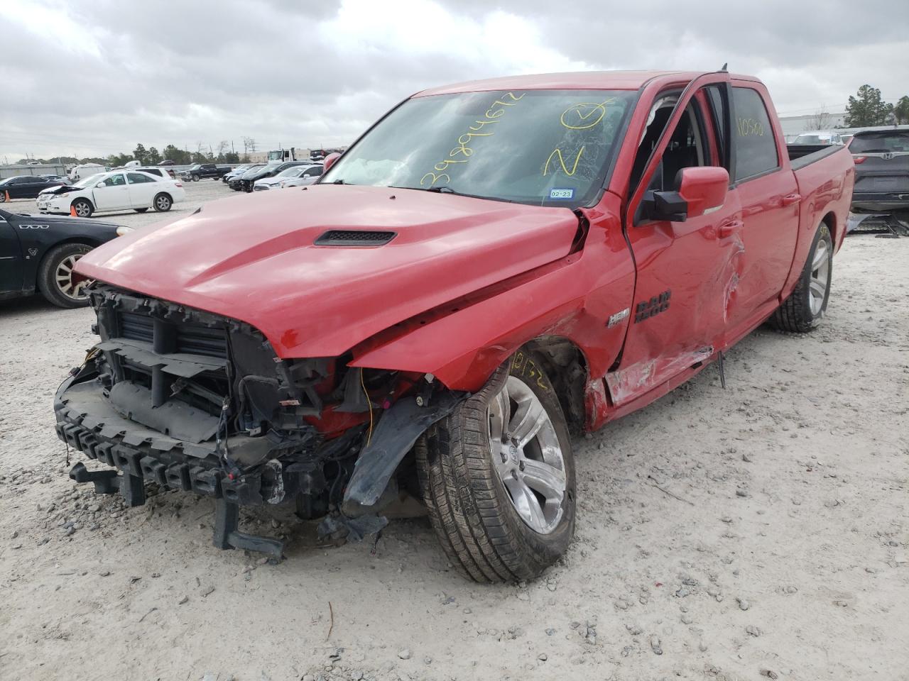 Photo 2 from auction – 2014 RAM 1500 SPORT with VIN 1C6RR6MT1ES474918