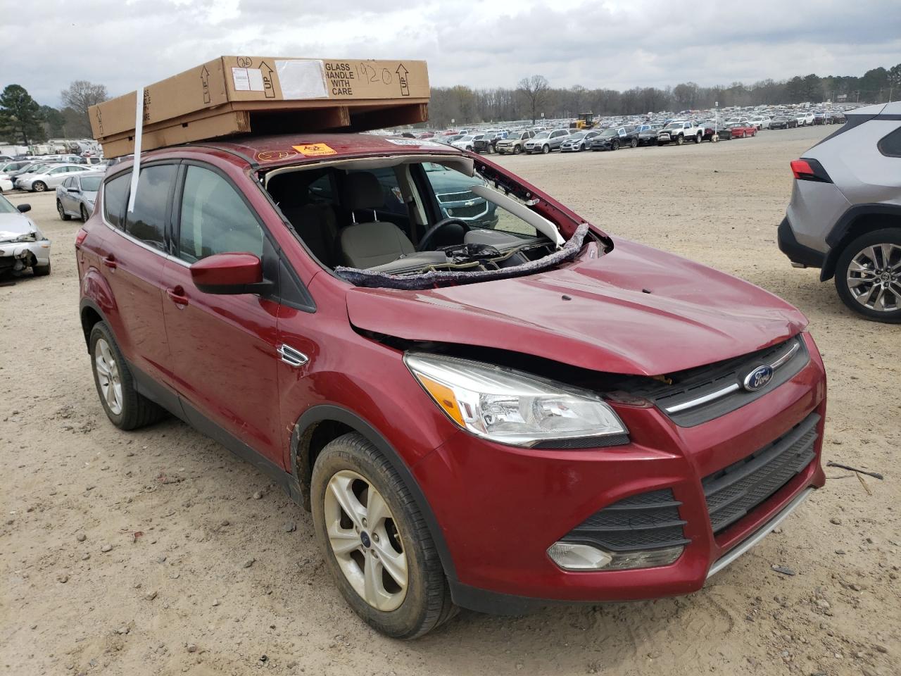 FORD ESCAPE SE 2016 with VIN 1FMCU0G75GUA78230 - Photo from auction