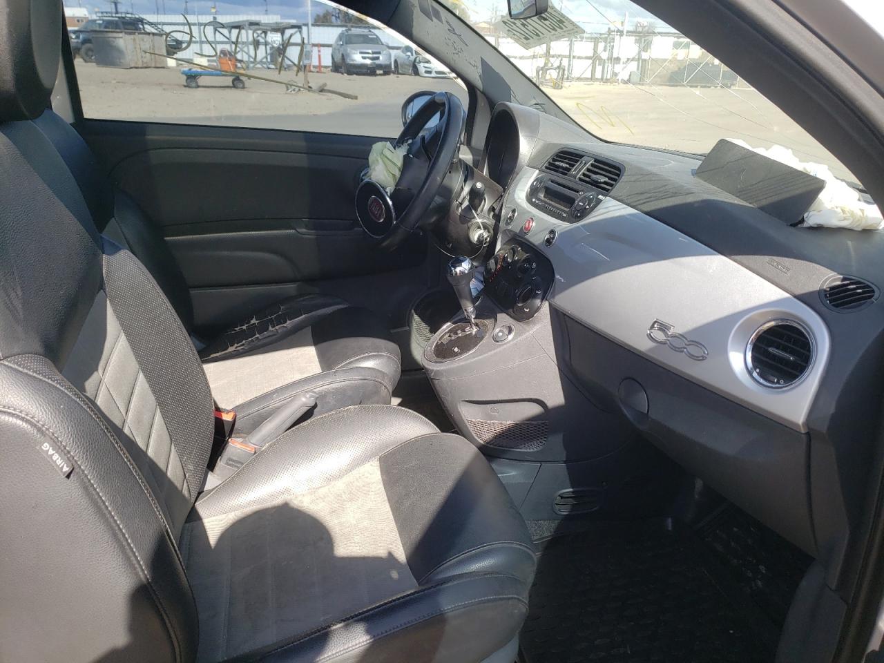 Photo 5 from auction – 2012 FIAT 500 SPORT with VIN 3C3CFFBR9CT125620