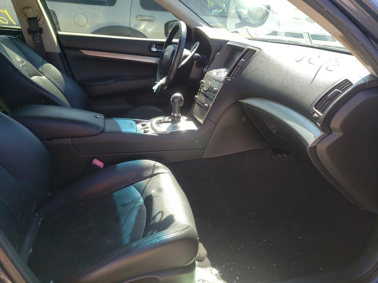 Photo 5 from auction – 2012 INFINITI G25 with VIN JN1DV6AR8CM730564