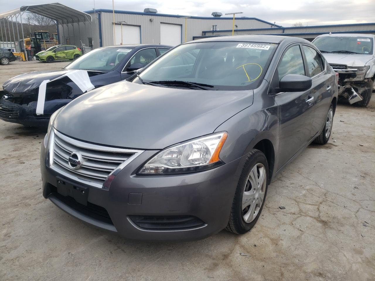 Photo 2 from auction – 2015 NISSAN SENTRA S with VIN 3N1AB7AP9FL661298