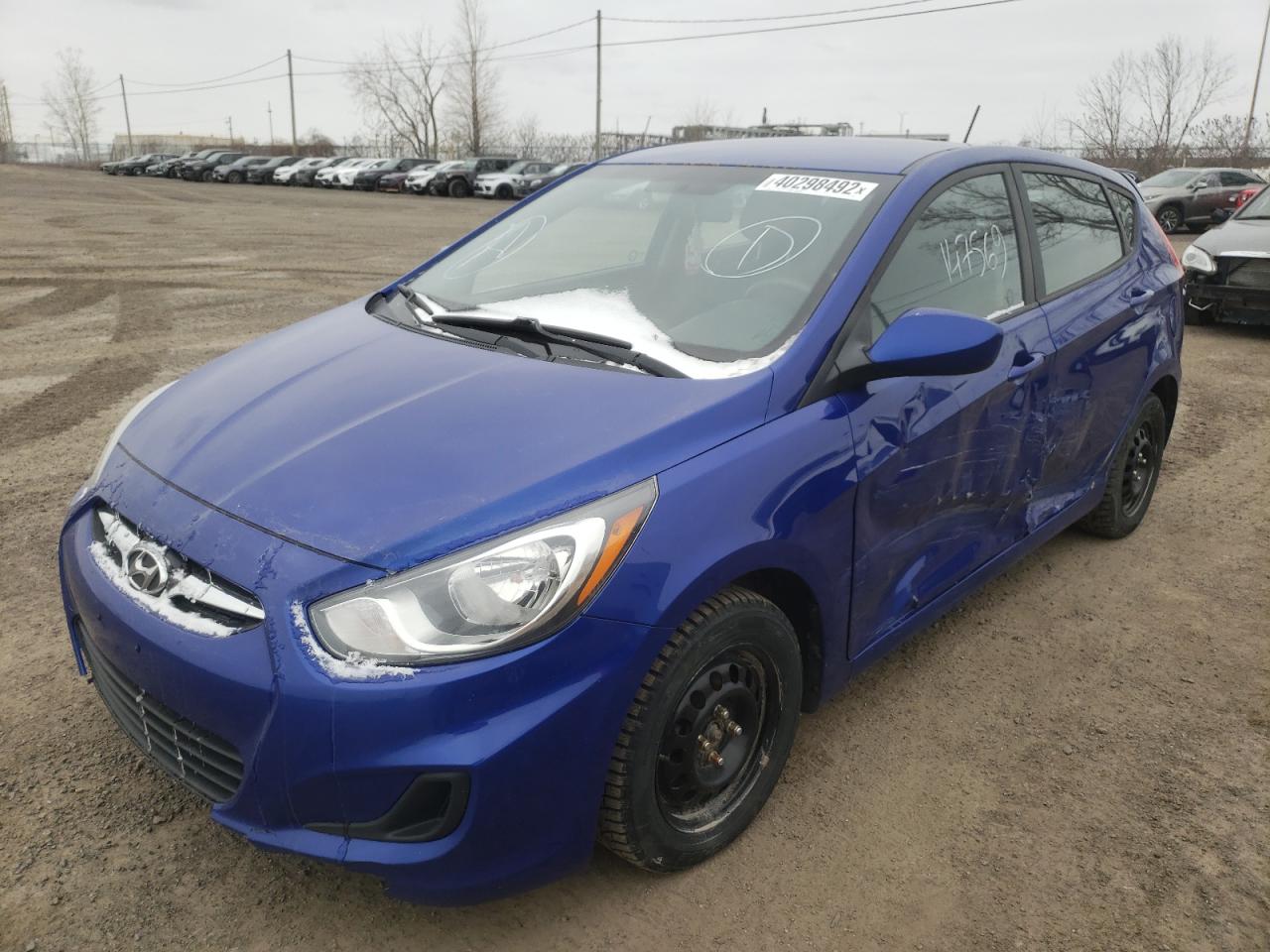 Photo 2 from auction – 2013 HYUNDAI ACCENT GLS with VIN KMHCT5AE0DU089607