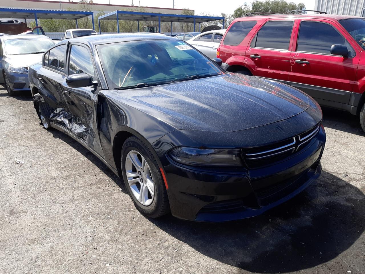 DODGE CHARGER SE 2015 with VIN 2C3CDXBG2FH826913 - Photo from auction
