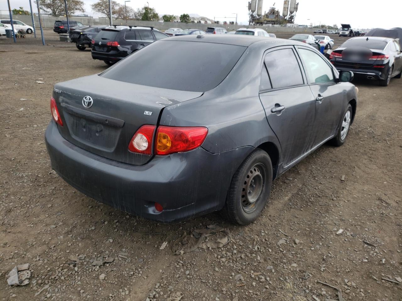 Photo 4 from auction – 2009 TOYOTA COROLLA BA with VIN 2T1BU40E39C186166