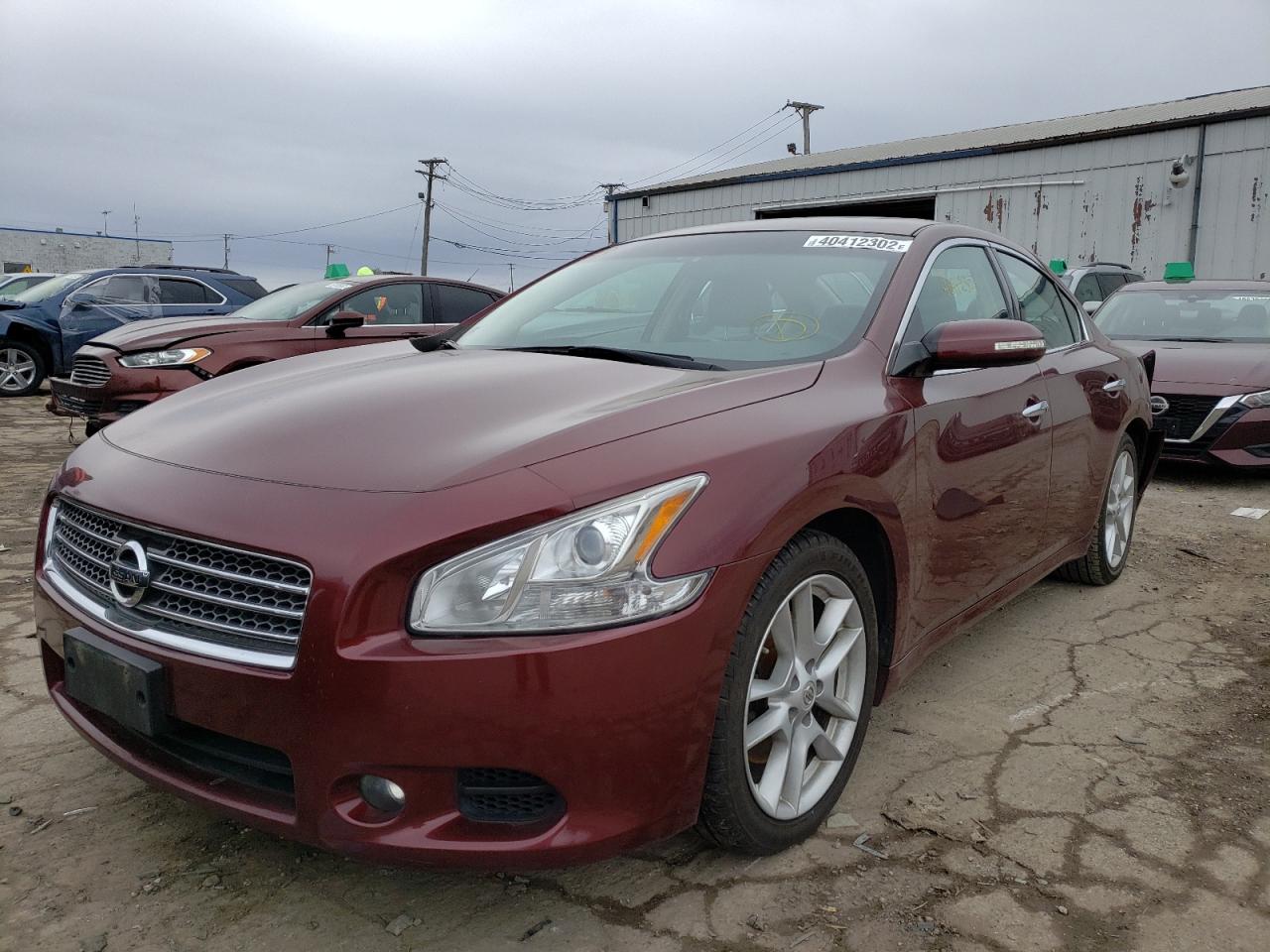 Photo 2 from auction – 2010 NISSAN MAXIMA S with VIN 1N4AA5AP5AC860136