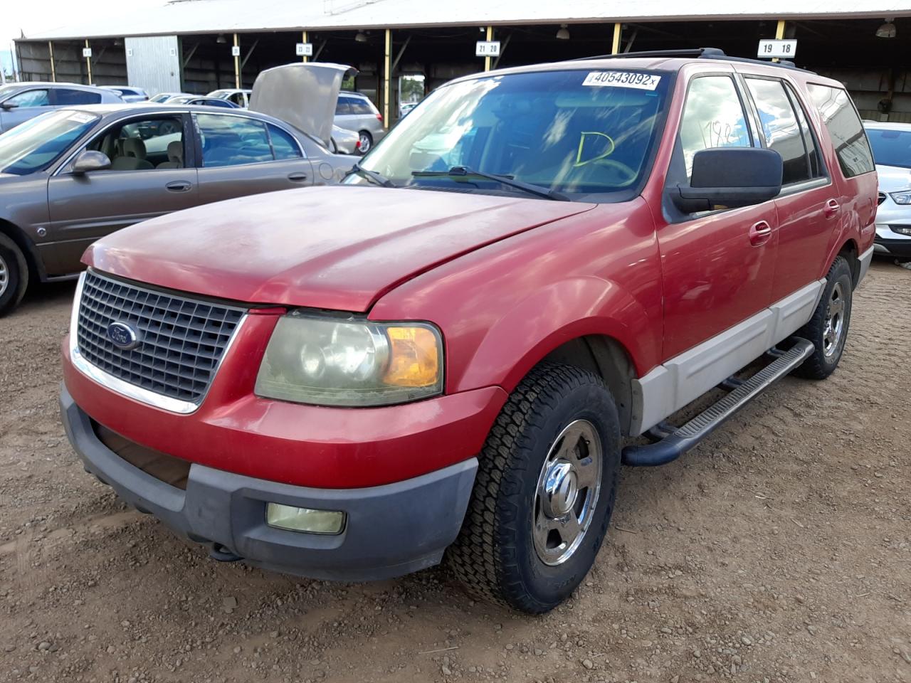 Photo 2 from auction – 2003 FORD EXPEDITION with VIN 1FMFU16L33LB11937