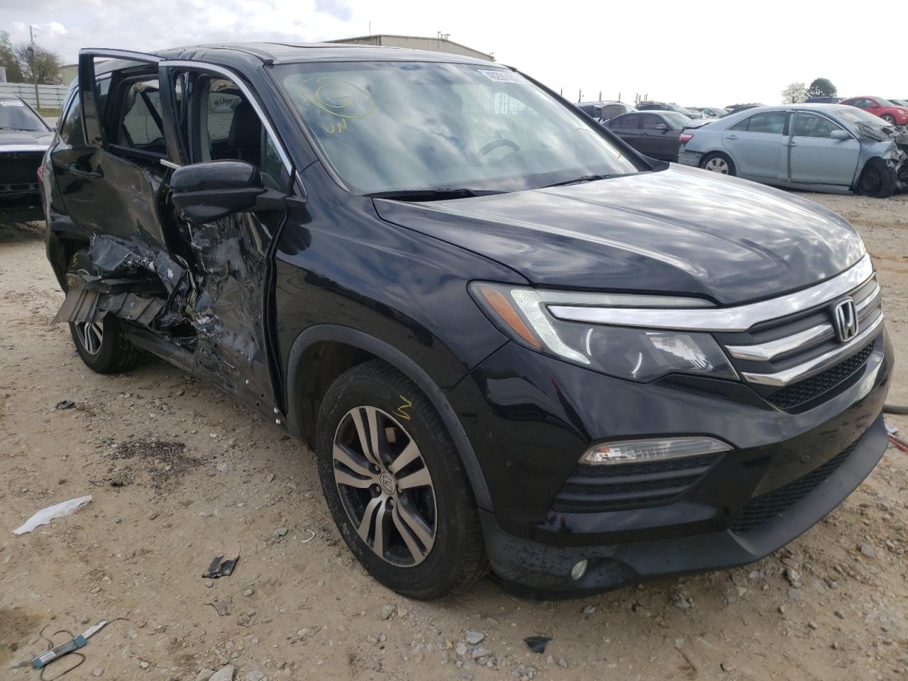 Photo 1 from auction – 2016 HONDA PILOT EXL with VIN 5FNYF5H52GB004531