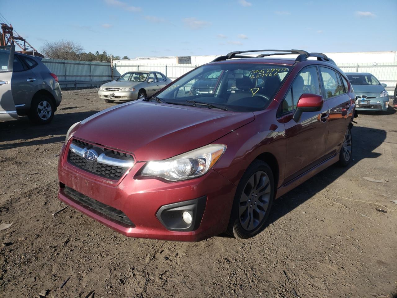 Photo 2 from auction – 2012 SUBARU IMPREZA SP with VIN JF1GPAL67CG239966