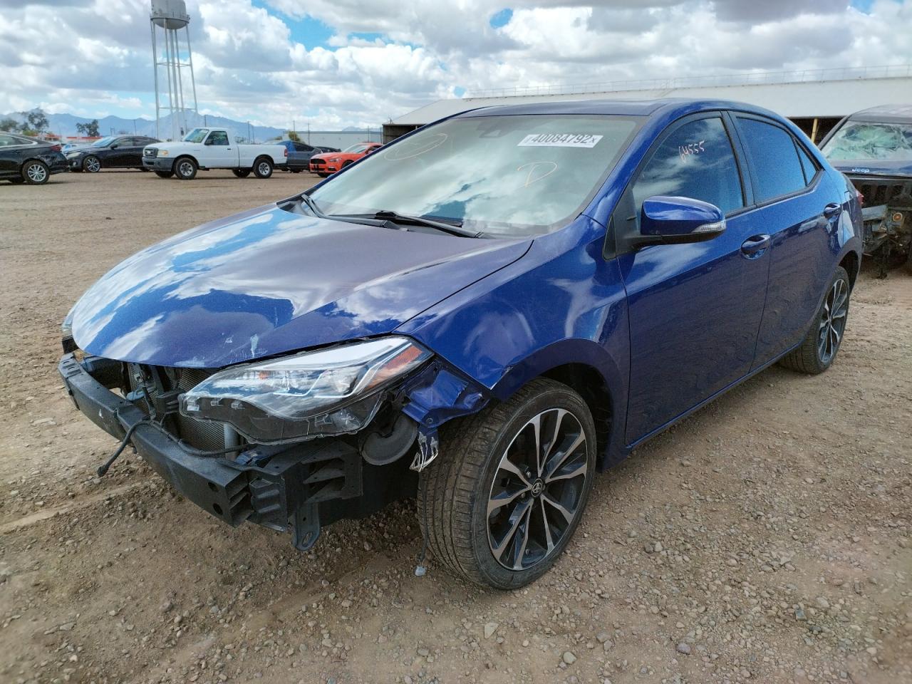 Photo 2 from auction – 2017 TOYOTA COROLLA L with VIN 5YFBURHE4HP718864