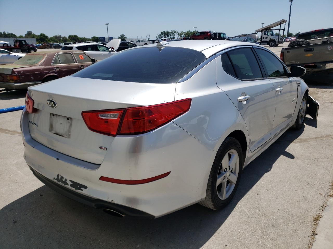Photo 4 from auction – 2014 KIA OPTIMA LX with VIN 5XXGM4A70EG282152