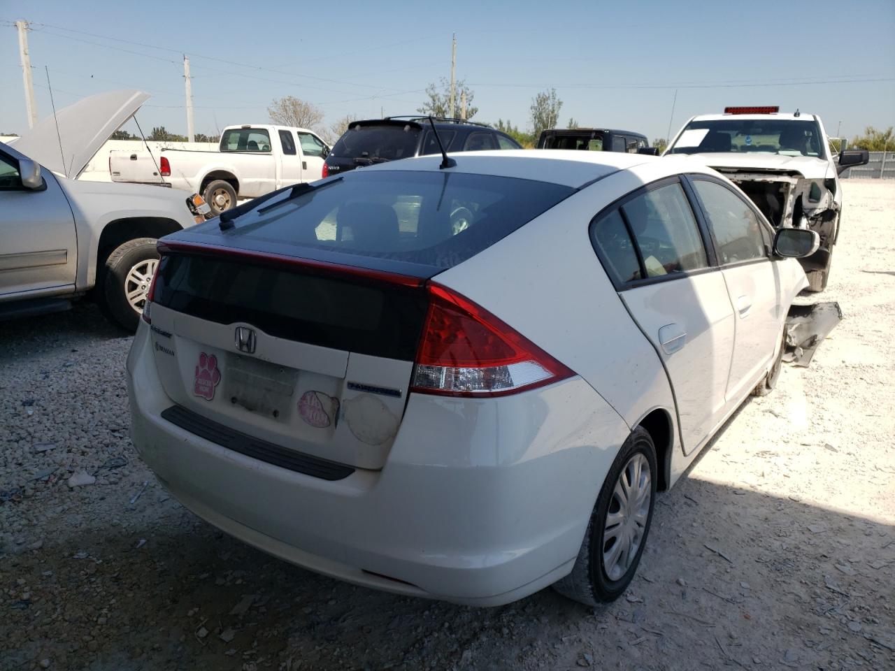 Photo 4 from auction – 2011 HONDA INSIGHT with VIN JHMZE2H35BS007468