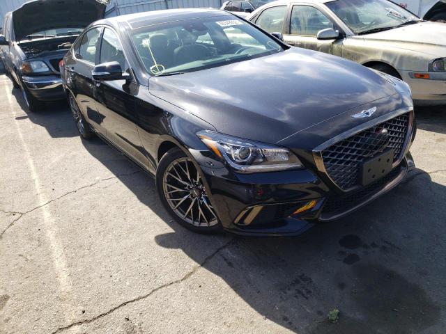 Photo 1 from auction – 2019 GENESIS G80 BASE with VIN KMTFN4JE8KU326851