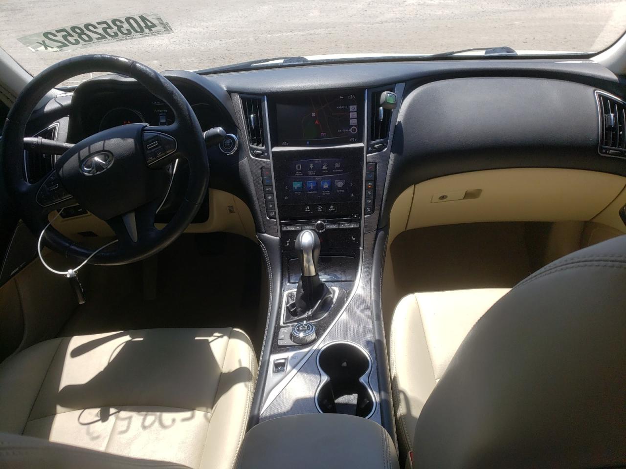 Photo 9 from auction – 2017 INFINITI Q50 BASE with VIN JN1CV7AP6HM640384