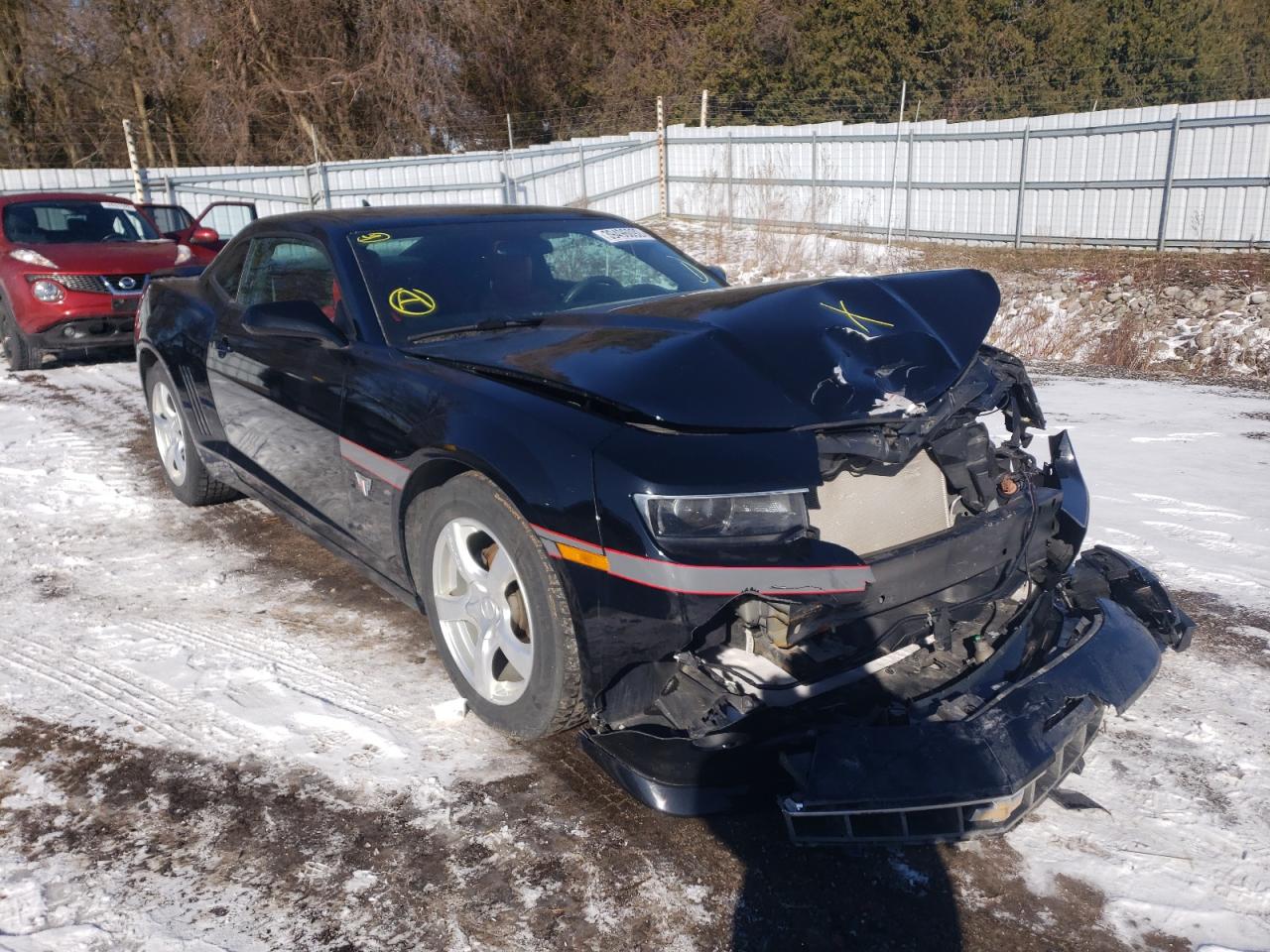CHEVROLET CAMARO LT 2015 with VIN 2G1FF1E37F9237674 - Photo from auction