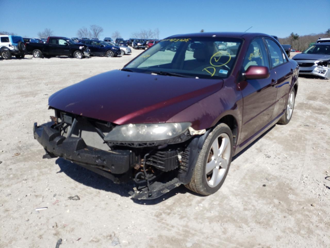 Photo 2 from auction – 2008 MAZDA 6 I with VIN 1YVHP80C485M41873