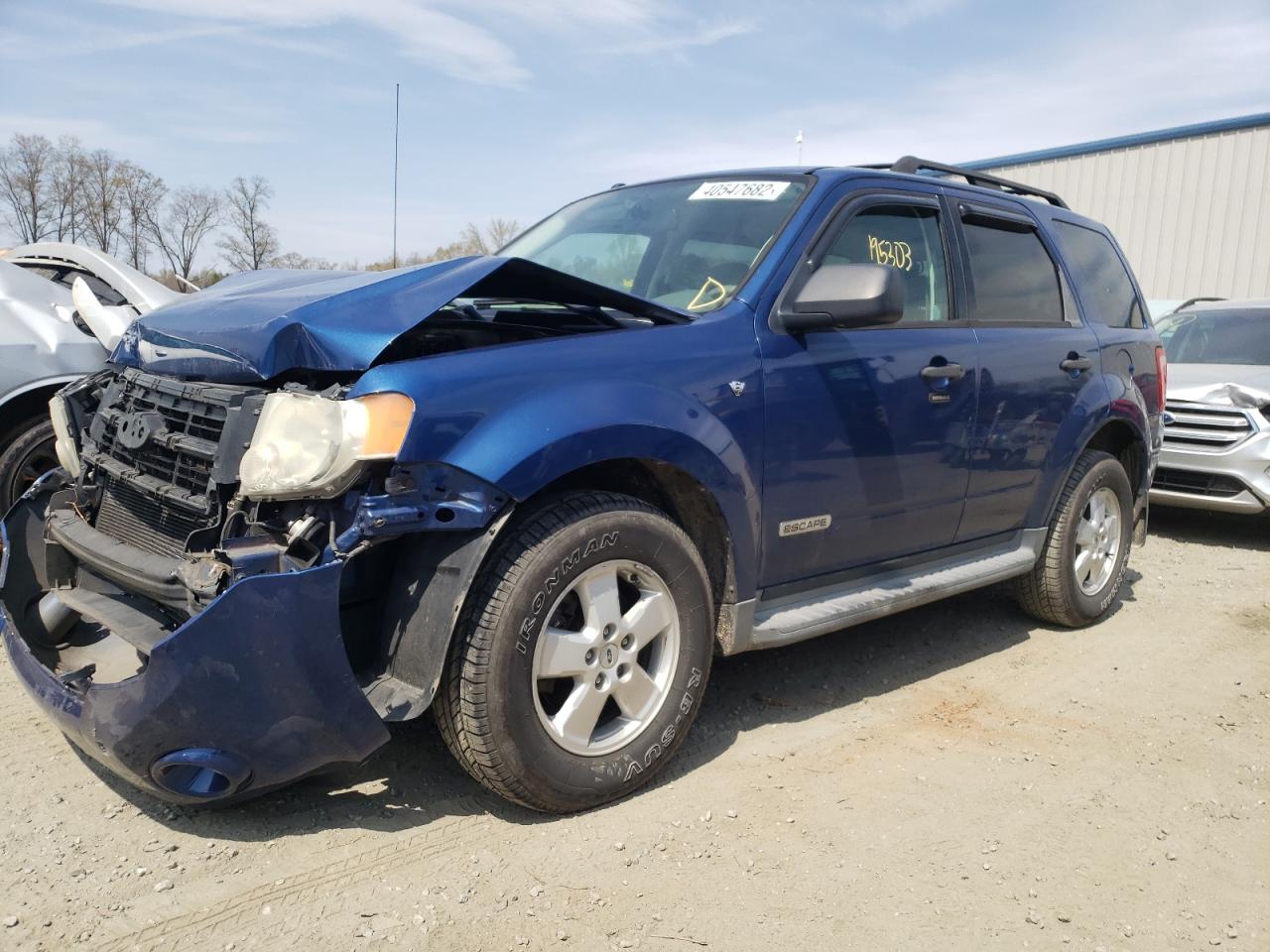 Photo 2 from auction – 2008 FORD ESCAPE XLT with VIN 1FMCU93168KD42266
