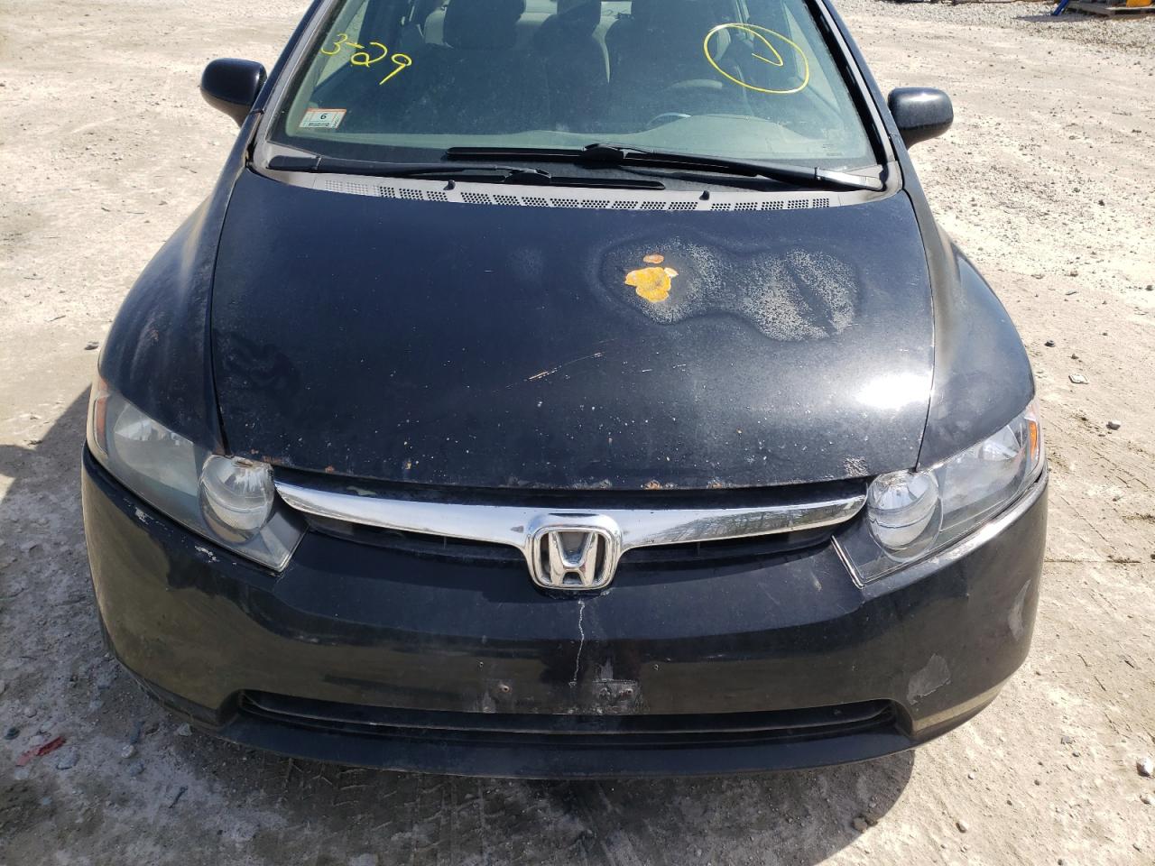 Photo 9 from auction – 2008 HONDA CIVIC LX with VIN 2HGFA16558H356906