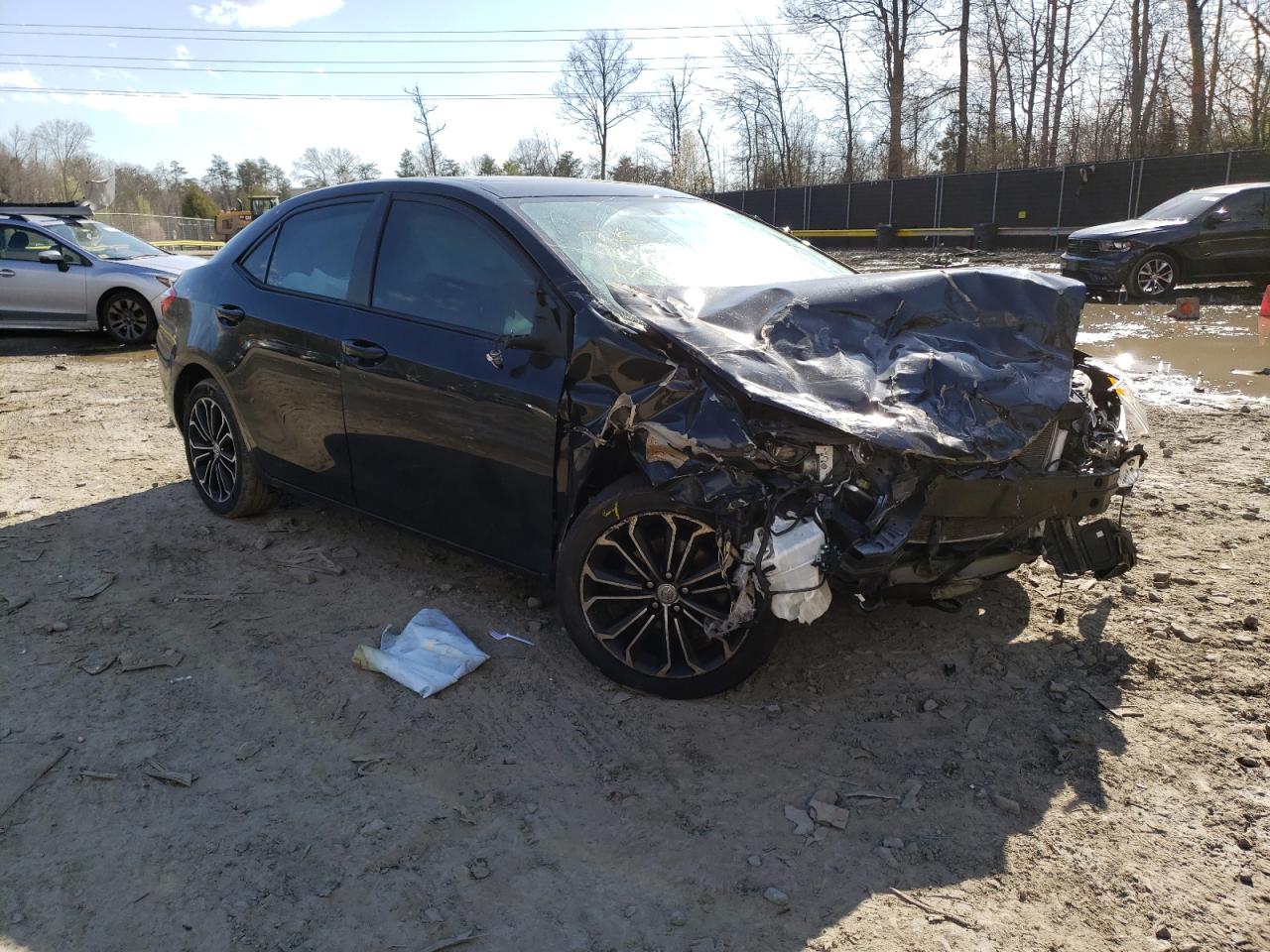 TOYOTA COROLLA L 2016 with VIN 2T1BURHE3GC566039 - Photo from auction