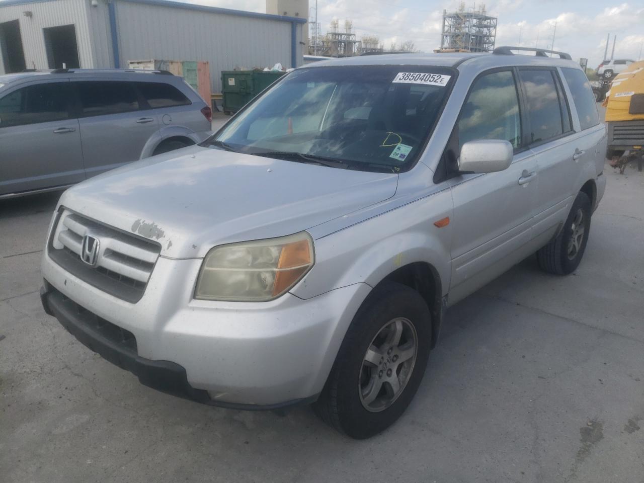 Photo 2 from auction – 2006 HONDA PILOT EX with VIN 5FNYF28416B015668