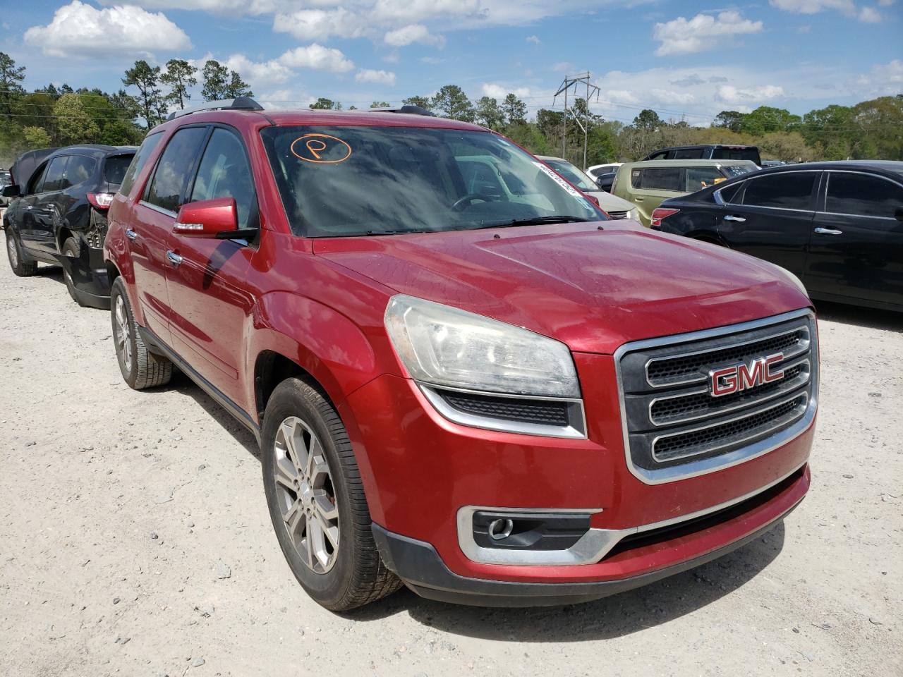 GMC ACADIA SLT 2013 with VIN 1GKKRSKD5DJ119953 - Photo from auction