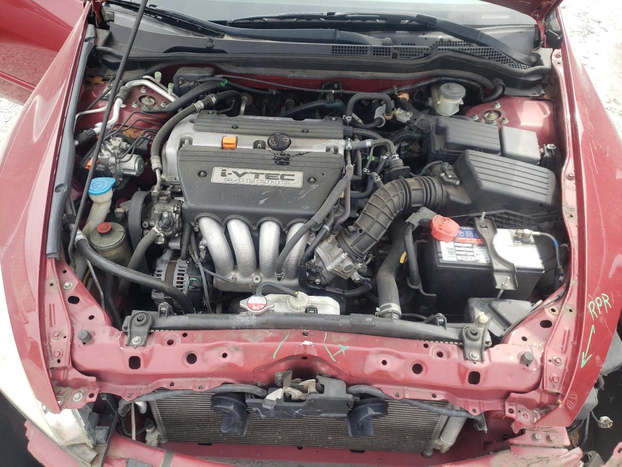 Photo 7 from auction – 2007 HONDA ACCORD EX with VIN 1HGCM56757A006949
